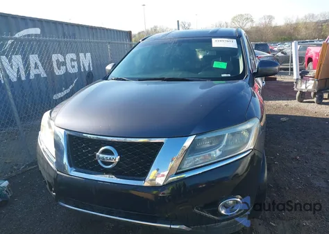 2013 Nissan Pathfinder S z USA, uszkodzony, nr VIN 5N1AR2MM3DC665977